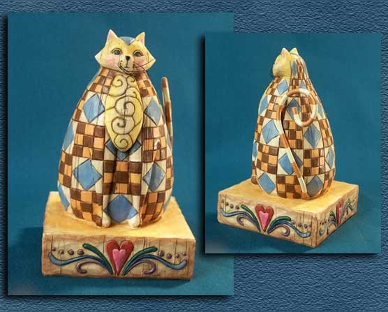 Jim Shore Cat Figurine Abigail