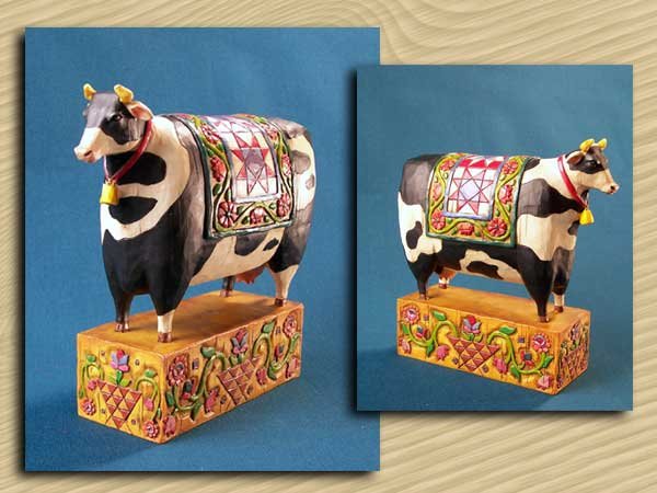 Cow Figurine by Jim Shore