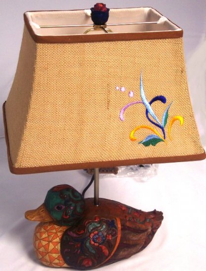 Jim Shore Duck Lamp