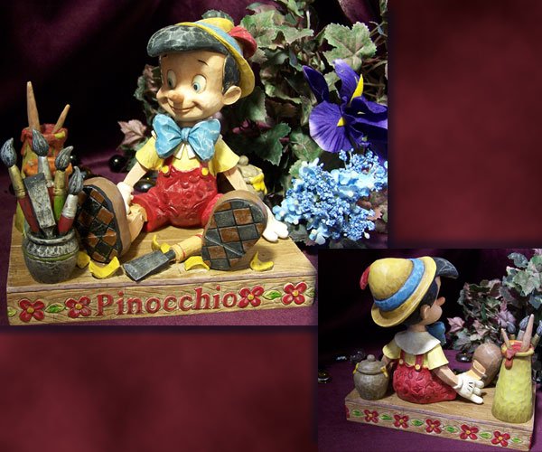 Jim Shore Pinocchio Carved