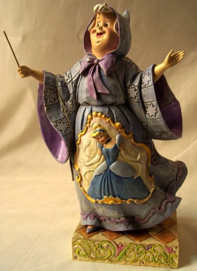 Jim Shore Disney's Cinderella Fairy Godmother