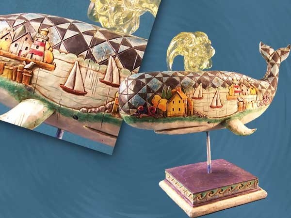 Jim Shore Shorelights Whale