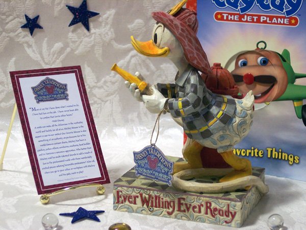 Jim Shore Disney's Donald Duck "Ever Willing"