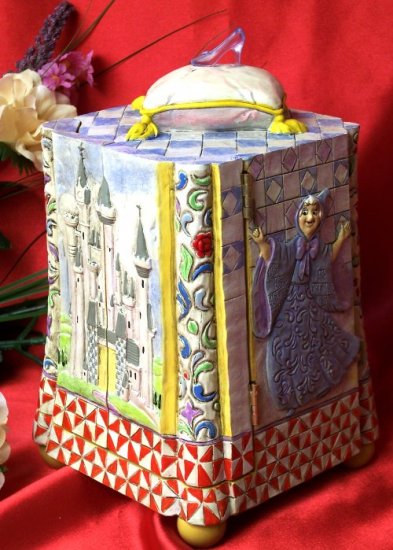 Jim Shore's Disney "Cinderella's Slipper" Jewelry Box