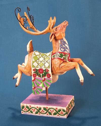 Jim Shore Reindeer Green