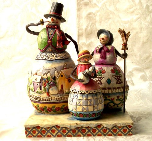 Jim Shore Snowman Family