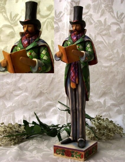 Jim Shore Caroler "Man"