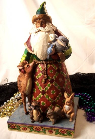 Jim Shore Santa "Woodland Animals"