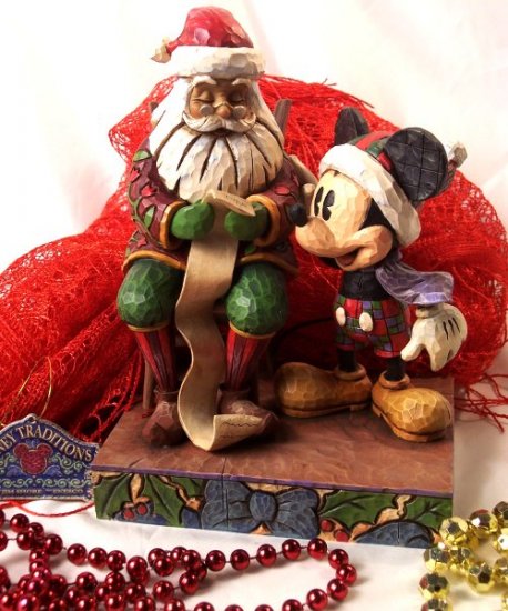 Disney's Mickey Mouse & Santa "Checking It Twice"