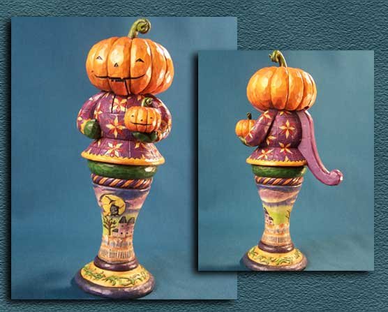 Jim Shore Pumpkin Nutcracker