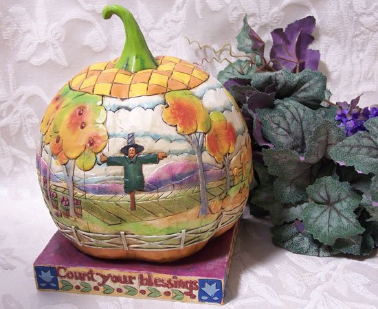 Jim Shore - Pumpkin Count You Blessings