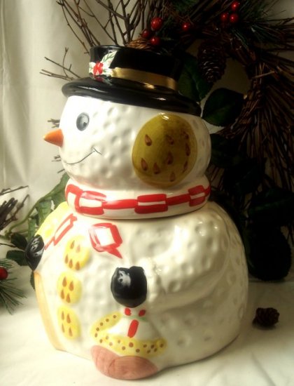 Snowman Cookie Jar