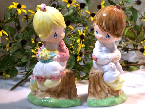 Precious Moments "Simply Adorable" Salt & Pepper Shakers