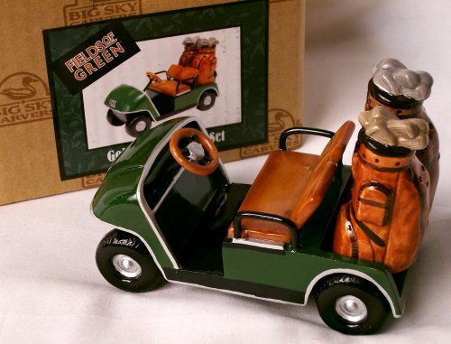 Fields Of Green - Golf Cart Salt & Pepper Shakers