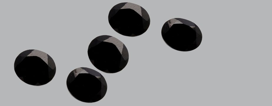 Certified Natural Black Spinel AAA Quality 10x12 mm faceted Oval 2 pcs Pair