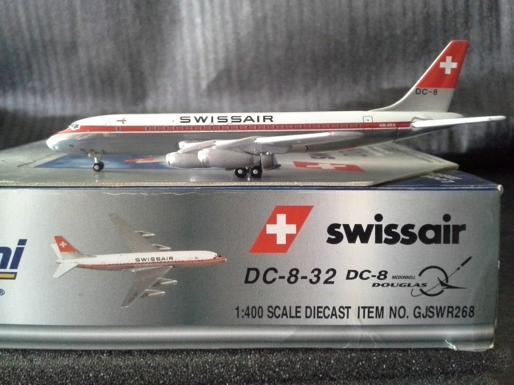 GEMINI JETS SWISSAIR DC-8-32 1:400