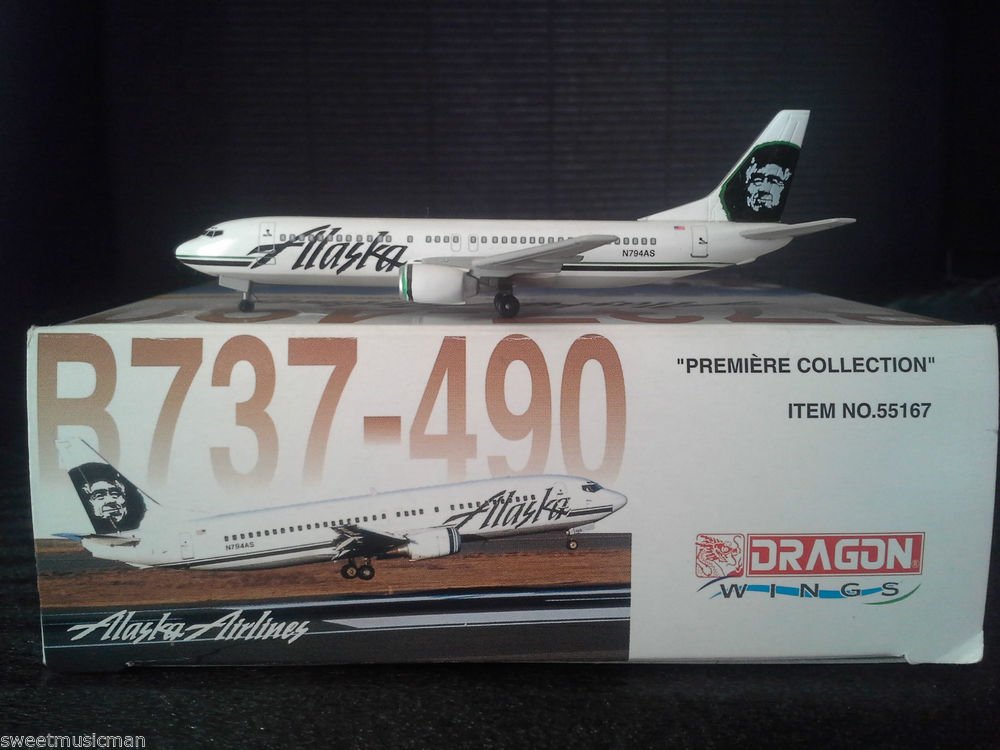 DRAGON WINGS ALASKA AIRLINES B737-490