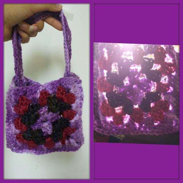 Granny Square Basket