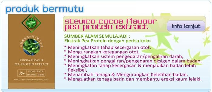 Stevico Cocoa Flavour Pea Protein Extract