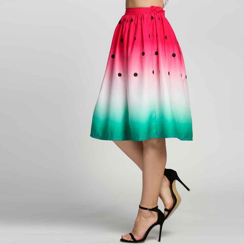 Watermelon Skirt / Falda Sandia WH183 Kawaii Clothing
