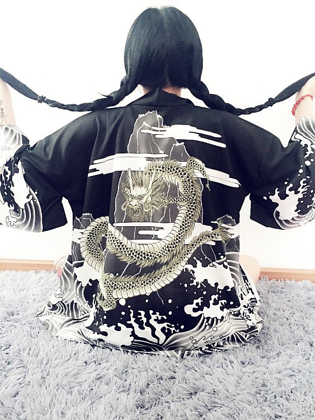 Dragon Jacket Chaqueta Wh222 Kawaii Clothing
