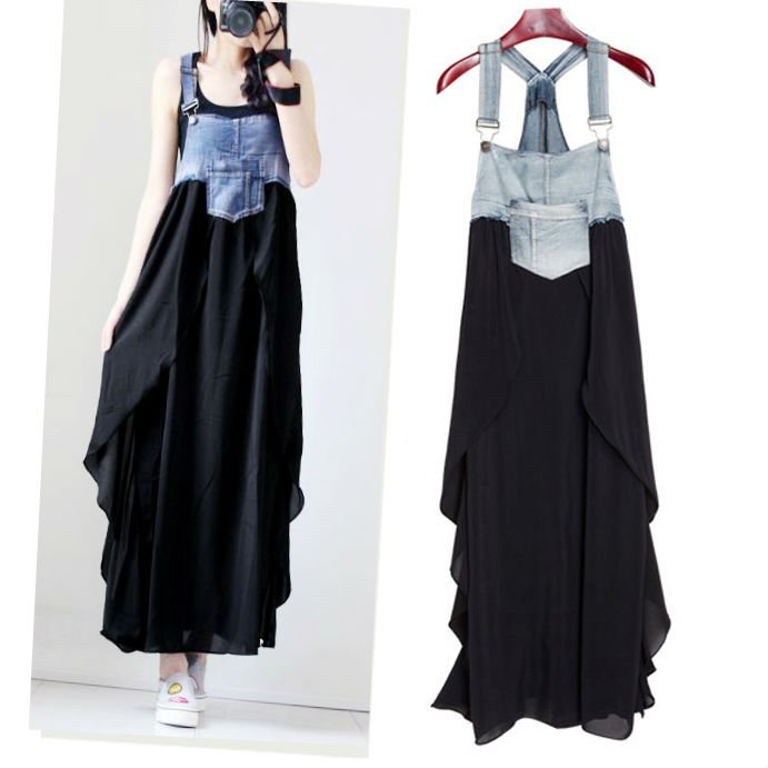 Denim Dress / Vestido Vaquero WH067 Kawaii Clothing