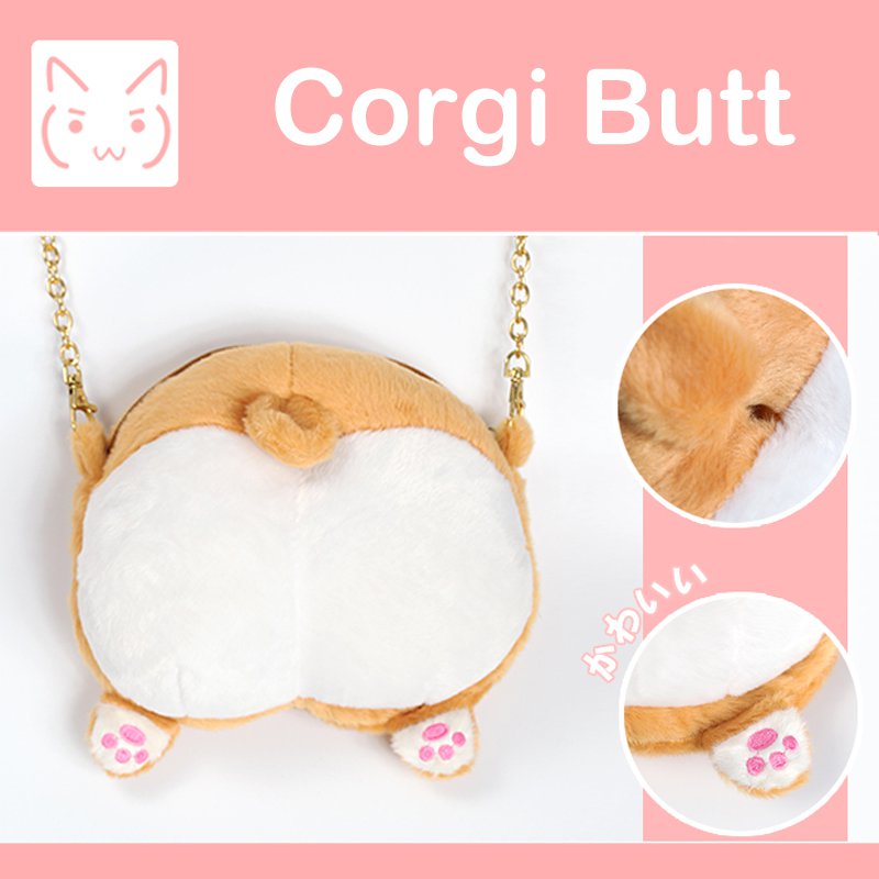 Corgi Butt Bag / Bolso Culo Corgi WH053 Kawaii Clothing