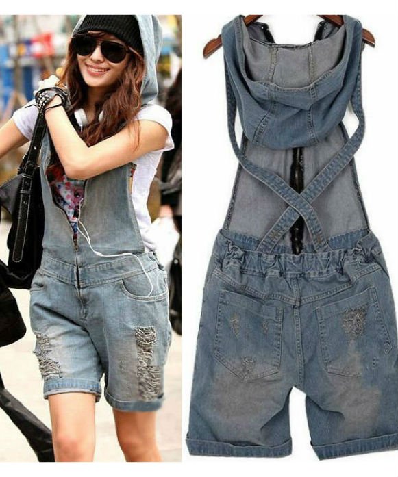 Denim Jumpsuit / Mono Vaquero WH329 Kawaii Clothing