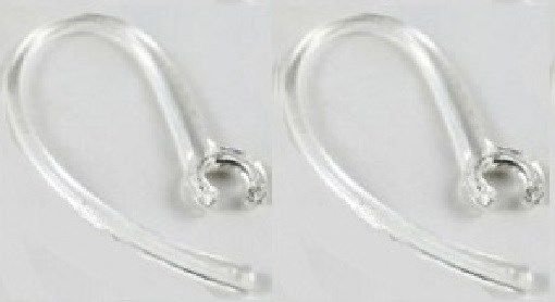 2 Pcs Clear Samsung HM1600 1300 1900 6000 OEM GadgetBrat Ear Hook earhook clip