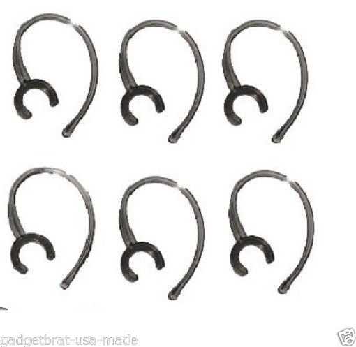 6 Gray Earhook clip for Samsung hm1700 1700 Galaxy bluetooth hook EXCLUSIVE