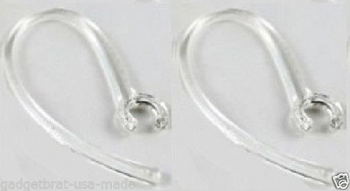 2 cp EARHOOKS FOR ROCKETFISH QX4 QX-4 HEADSET EAR HOOKS LOOPS CLIPS HOOK