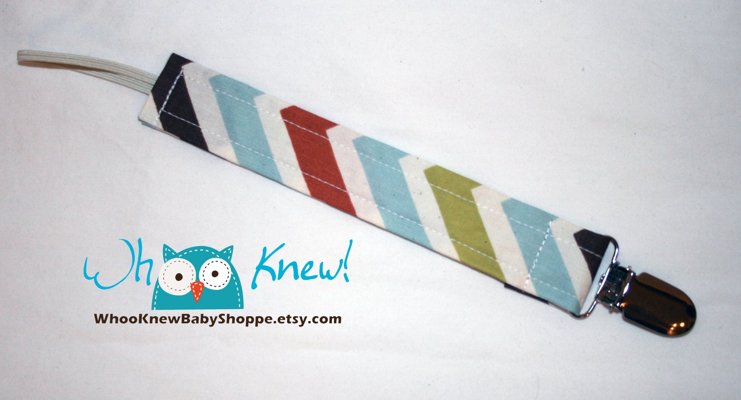 Pacifier Clip, Soothie, MAM, Pacifier holder, Fabric, Toy Tether, Lead-free Clip