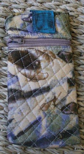 African Cloth Eyeglass Case
