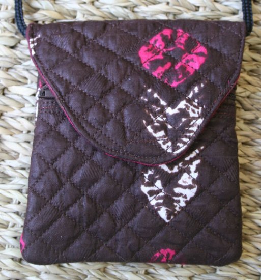 African Cloth Square Pouch