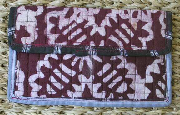 African Cloth Wallet
