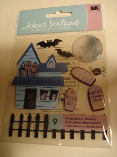 Jolee's Boutique Scary Halloween Dimensional Stickers