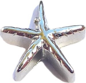 sea star floating charm