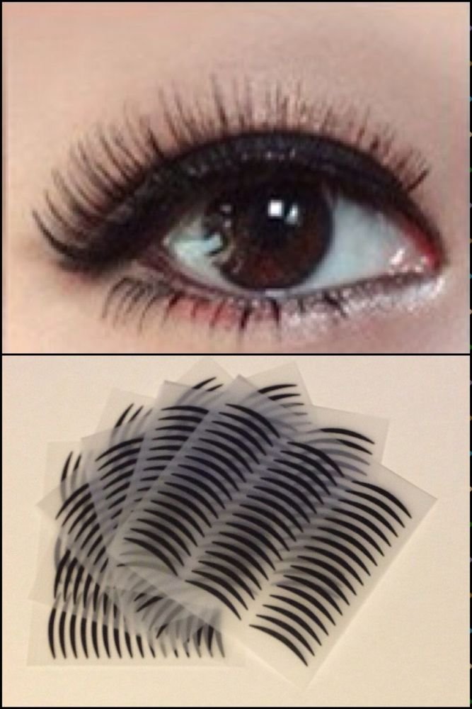 HOT NEW 168 PAIRS HIGH QUALITY Double Eyelid Adhesive Tape Black Narrow