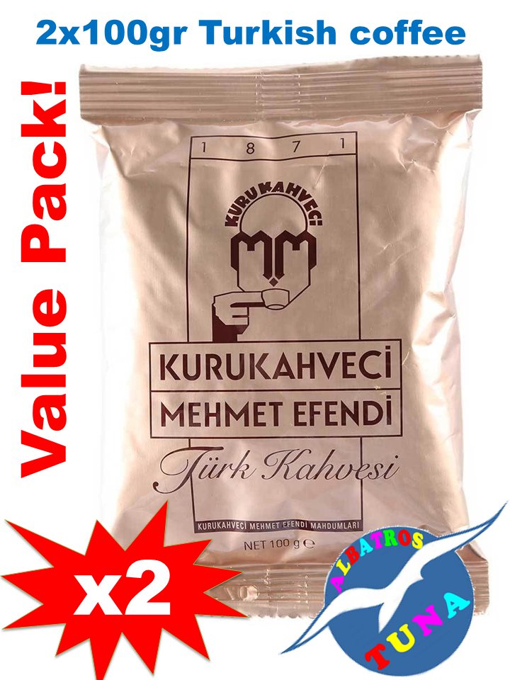 Turkish Coffee by Kurukahveci Mehmet Efendi 2x100 gr.