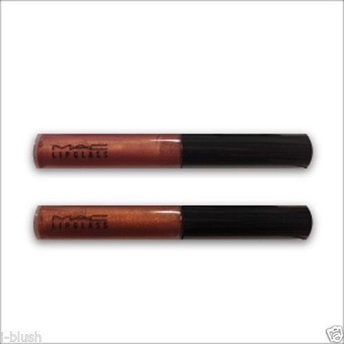 M.A.C Lipglass - Bright and Perky, Girls at Play (1 Each - 2.3 g. / 0.08 us oz.)