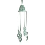 Brass Kokopelli Bell Wind Chimes