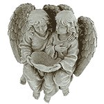 Angels Garden Wall Birdfeeder