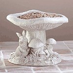 Toadstool Birdfeeder