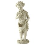 Alabastrite Girl Holding Birdfeeder