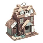 Wood Log "Bait" Birdhouse