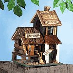 Wood Bait Shop Birdhouse