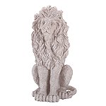 Alabastrite Stone-Finished Sitting Lion