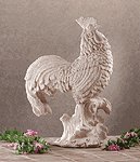 Stone Finish Rooster