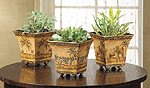 Nested Safari Tin Pots