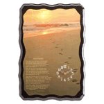 Footprints Quartz Wall Clock